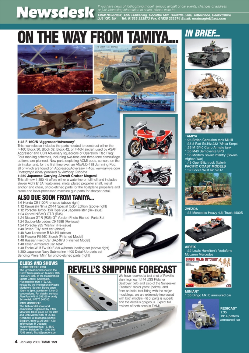 Tamiya Model Magazine 159 (2009.01)